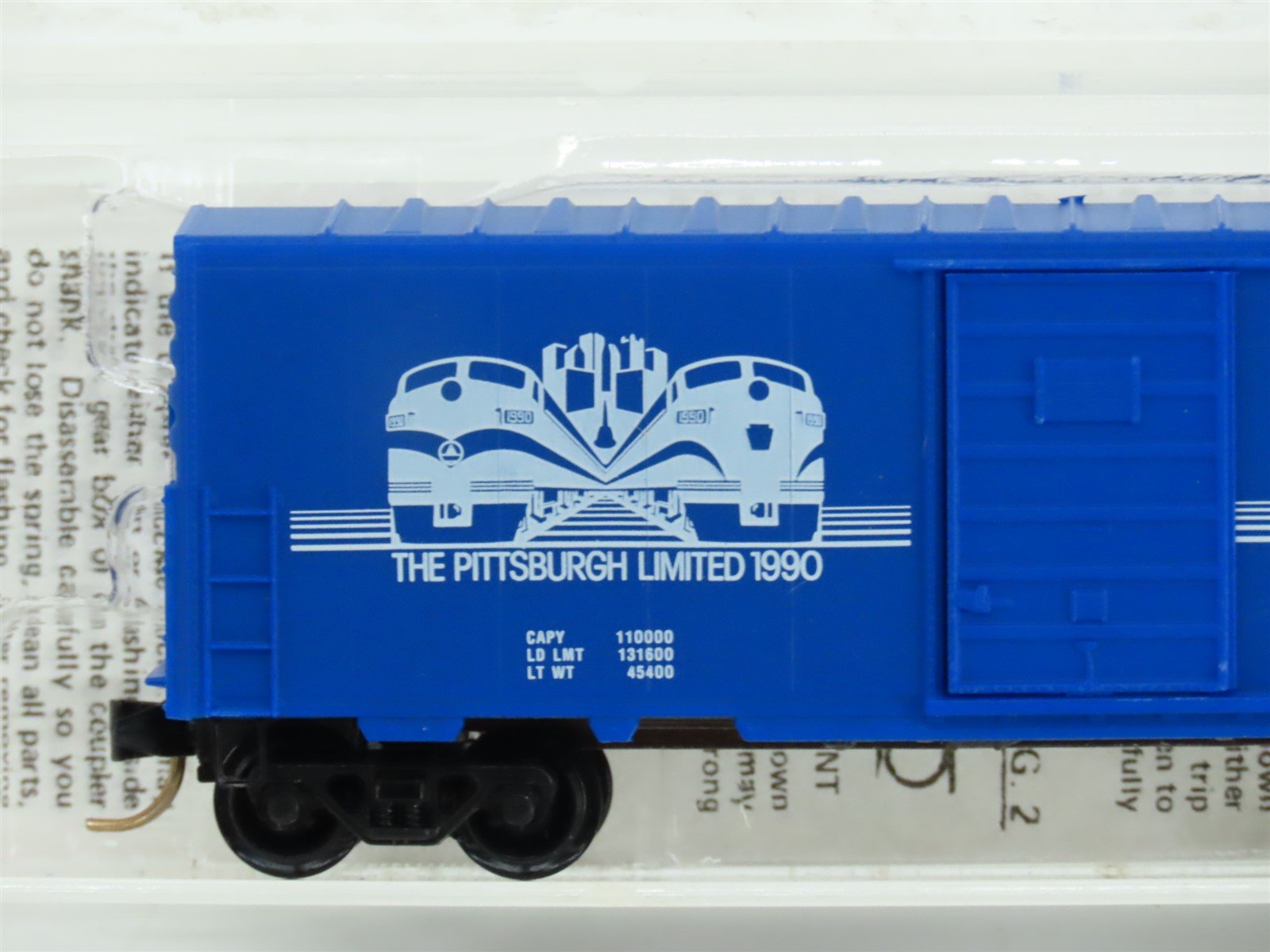 N Kadee Micro-Trains MTL Special Run NMRA The Pittsburgh Limited Box Car #1990