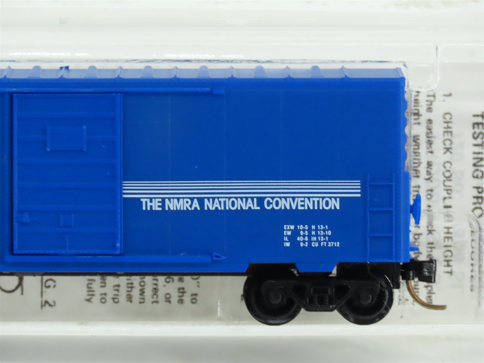 N Kadee Micro-Trains MTL Special Run NMRA The Pittsburgh Limited Box Car #1990
