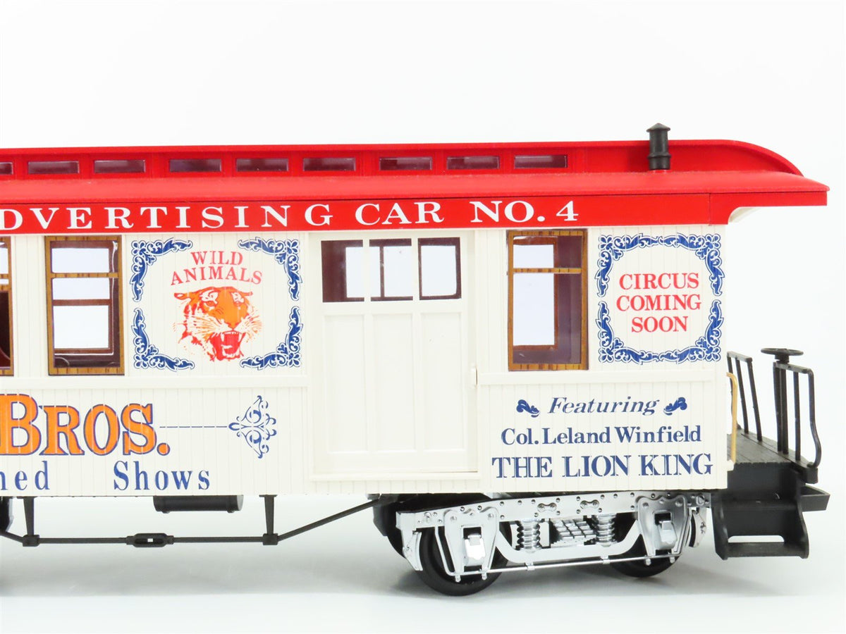 G Scale LGB 3181-DG Wilson Bros Circus Combine Passenger Car #4