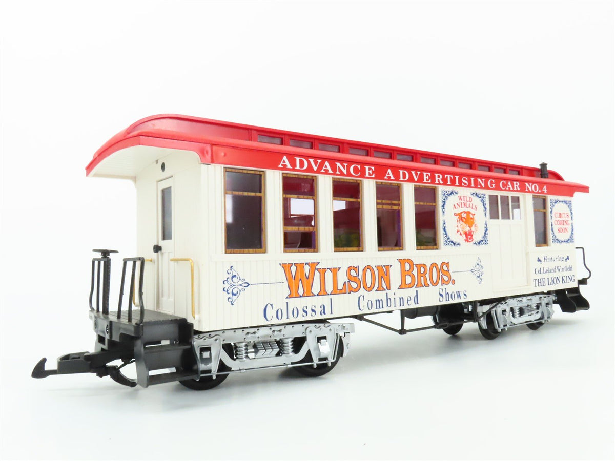 G Scale LGB 3181-DG Wilson Bros Circus Combine Passenger Car #4