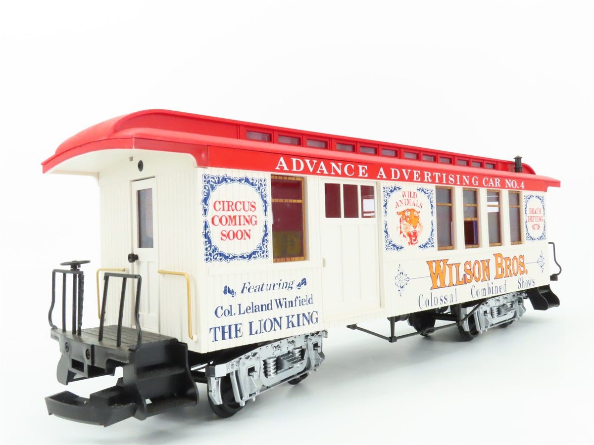 G Scale LGB 3181-DG Wilson Bros Circus Combine Passenger Car #4