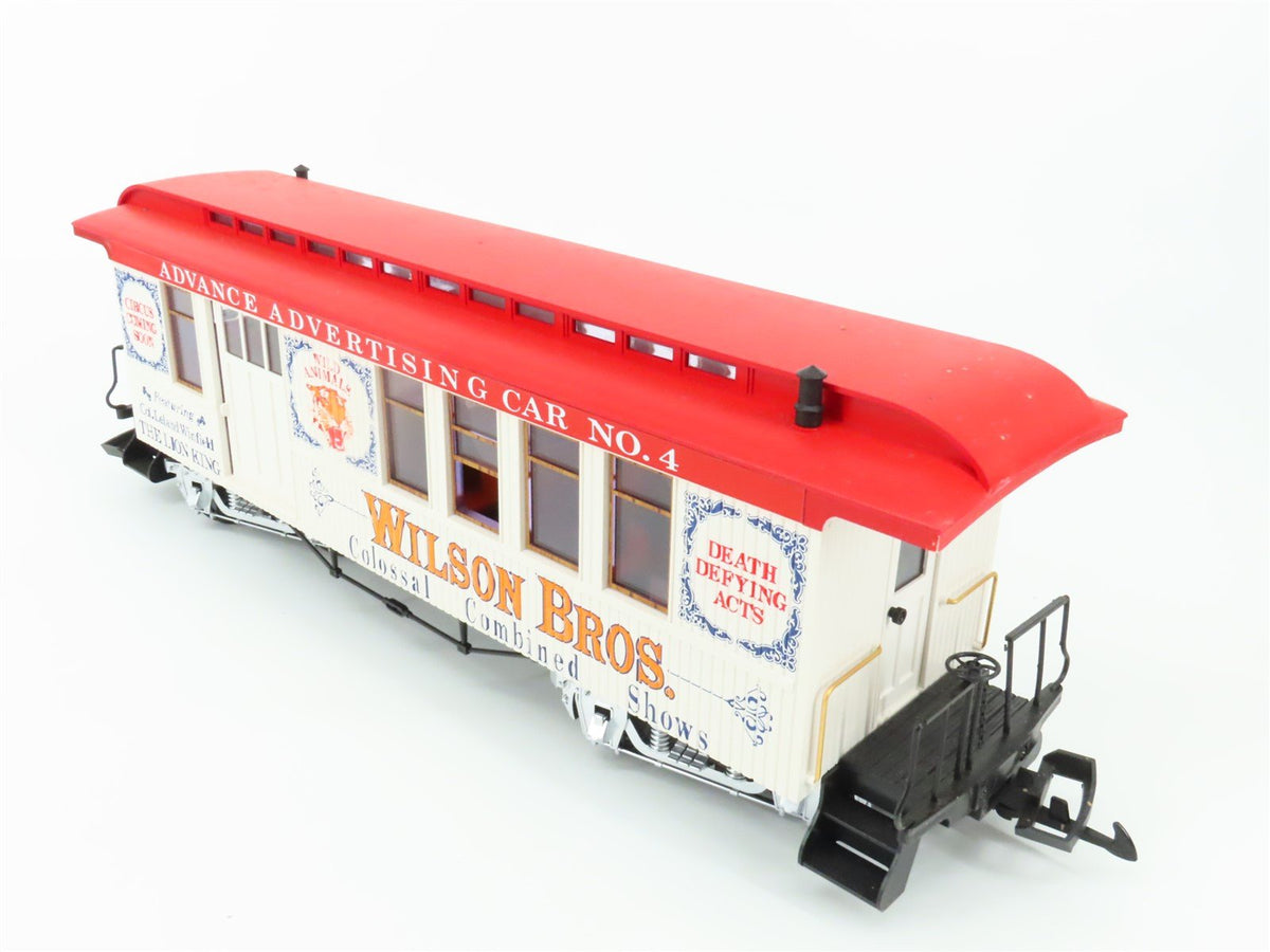 G Scale LGB 3181-DG Wilson Bros Circus Combine Passenger Car #4