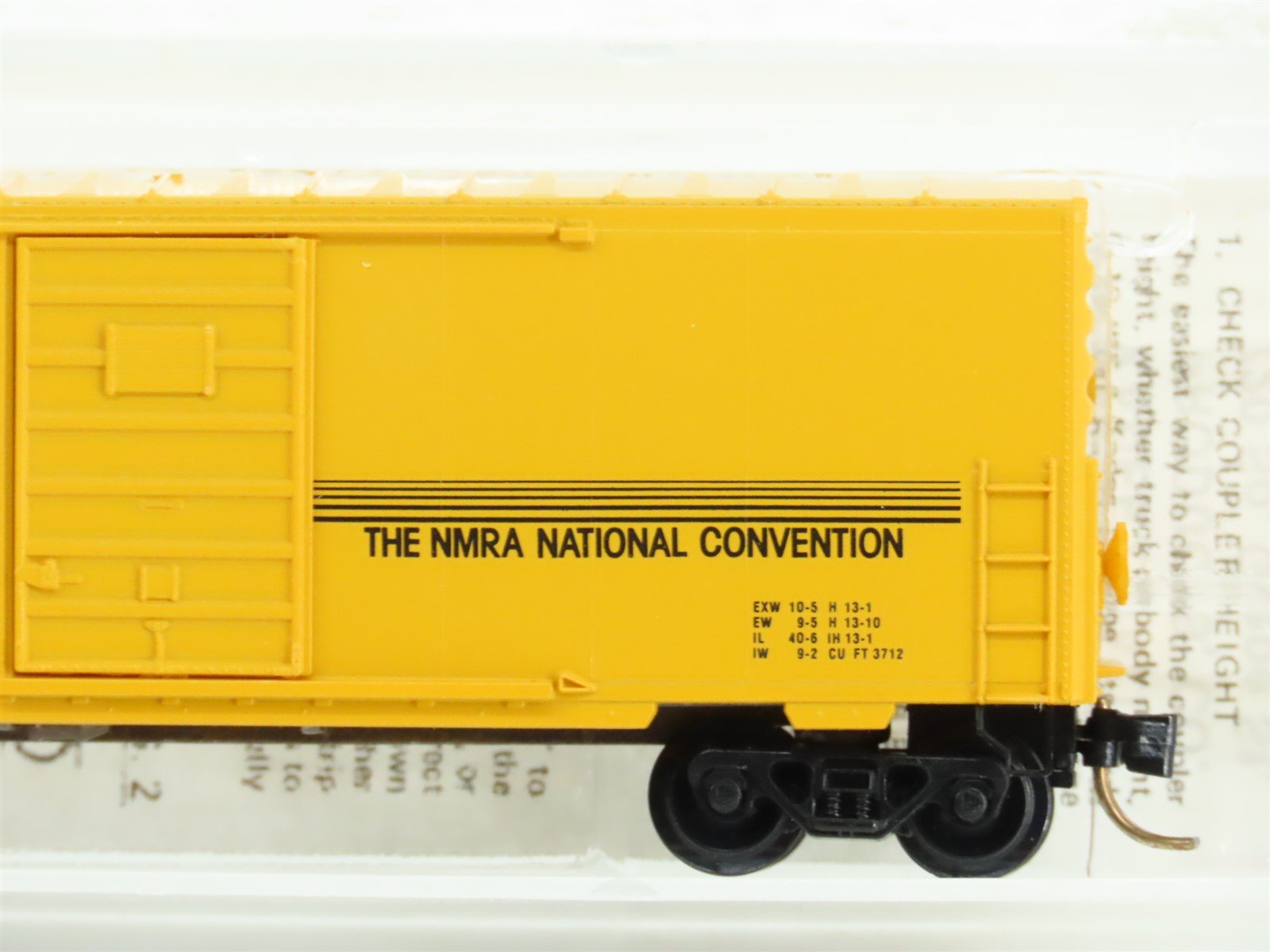 N Kadee Micro-Trains MTL Special Run NMRA The Pittsburgh Limited Box Car #1990