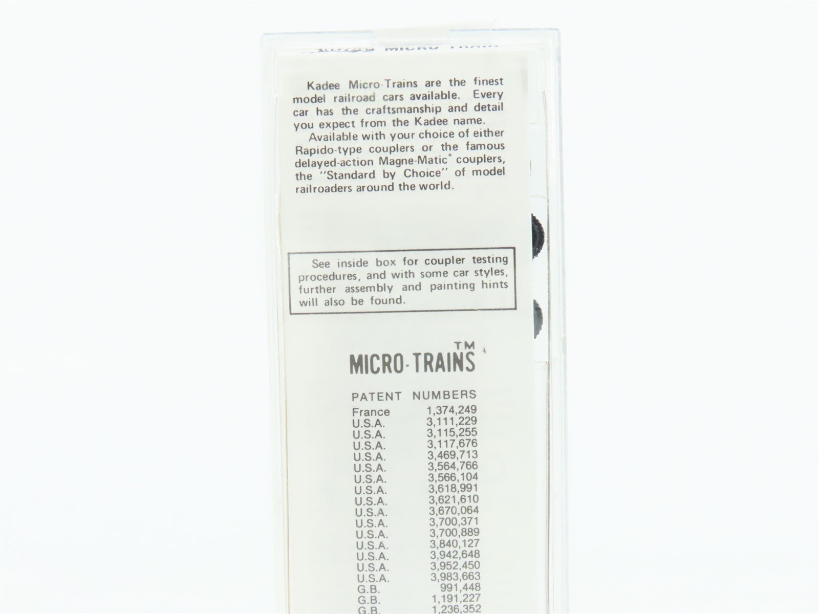 N Kadee Micro-Trains MTL Special Run NMRA The Pittsburgh Limited Box Car #1990