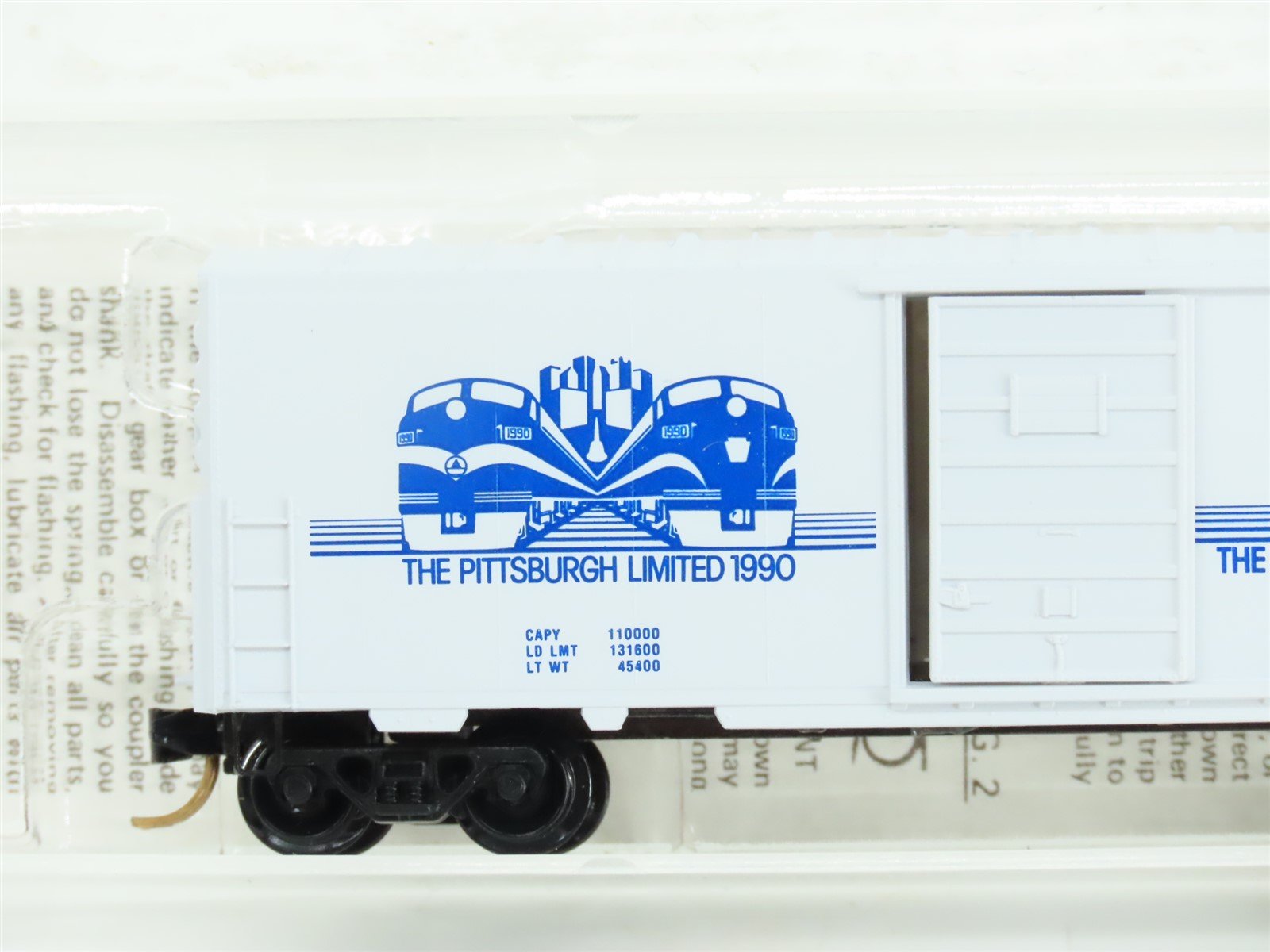 N Kadee Micro-Trains MTL Special Run NMRA The Pittsburgh Limited Box Car #1990