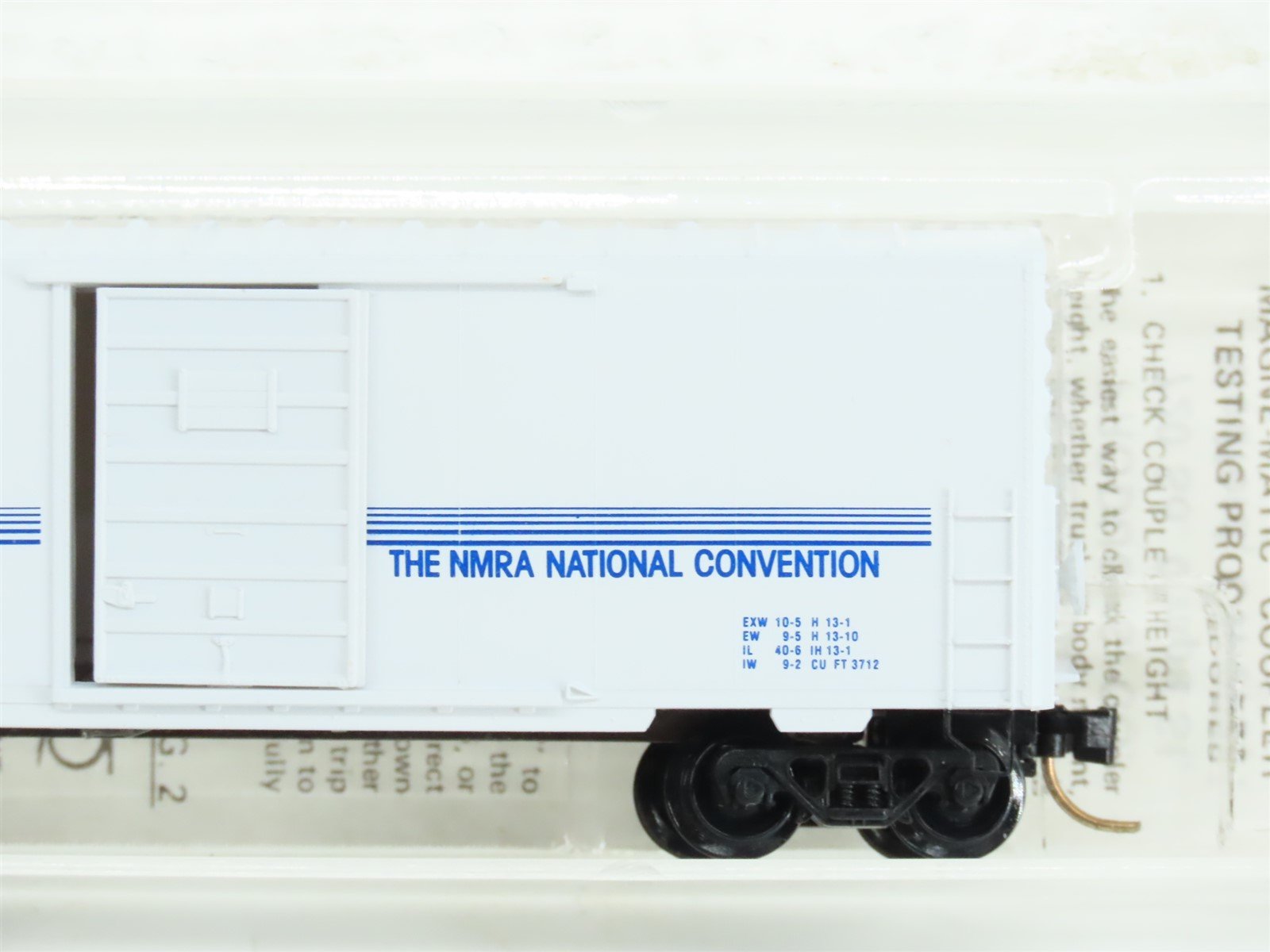 N Kadee Micro-Trains MTL Special Run NMRA The Pittsburgh Limited Box Car #1990