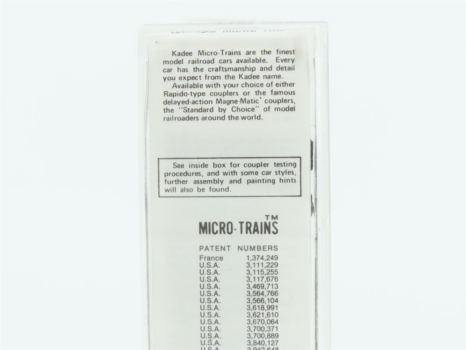 N Kadee Micro-Trains MTL Special Run NMRA The Pittsburgh Limited Box Car #1990