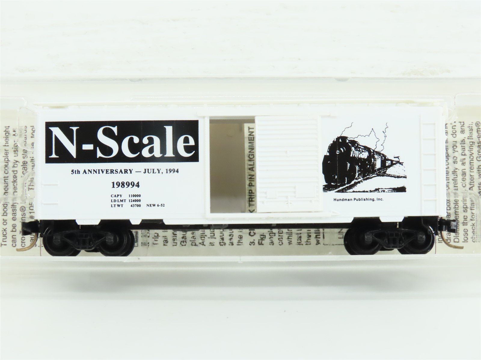N Scale Micro-Trains MTL NSC Special Run 5th Anniversary Box Car #198994