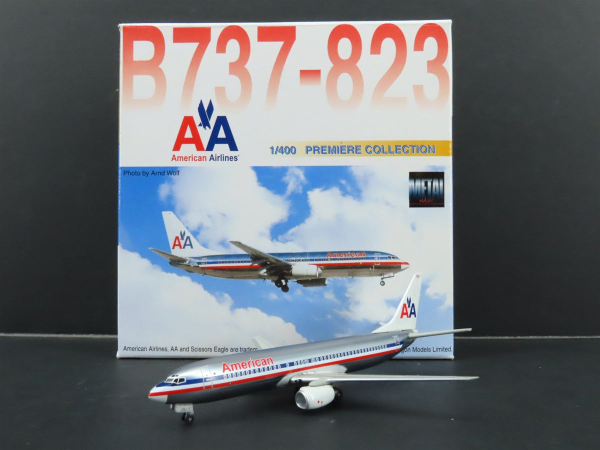 1:400 Dragon Wings 55242 Die-Cast American Airlines B737-823 Airliner