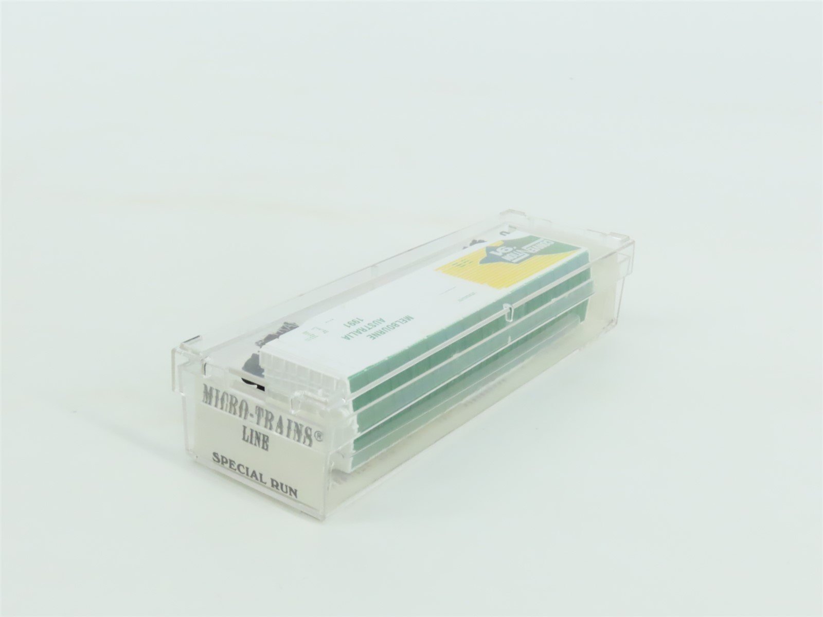 N Micro-Trains MTL Special Run Melbourne Australia Convention Box Car #1991