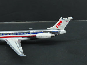 1:400 Dragon Wings CRS 001 Die-Cast TWA McDonnell Douglas MD-83 Airliner