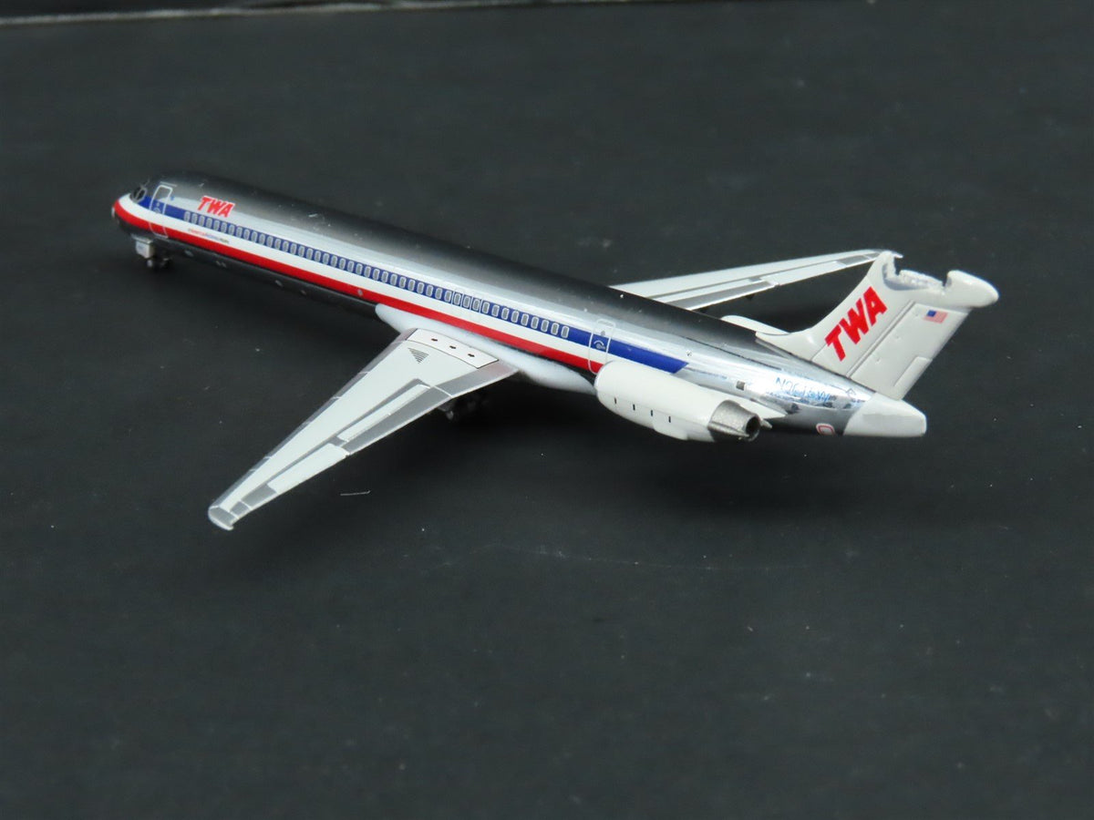 1:400 Dragon Wings CRS 001 Die-Cast TWA McDonnell Douglas MD-83 Airliner