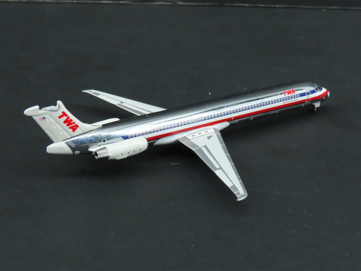 1:400 Dragon Wings CRS 001 Die-Cast TWA McDonnell Douglas MD-83 Airliner