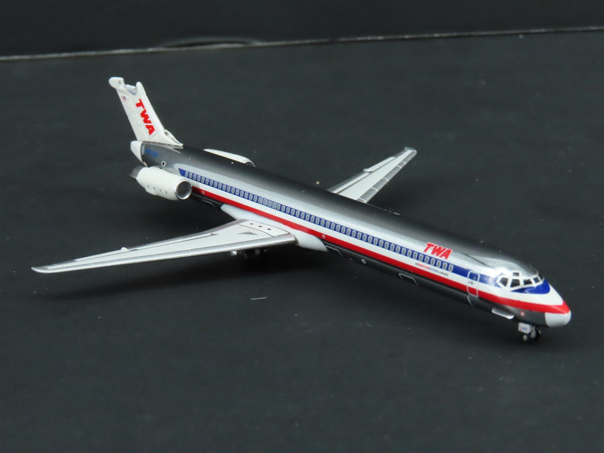 1:400 Dragon Wings CRS 001 Die-Cast TWA McDonnell Douglas MD-83 Airliner