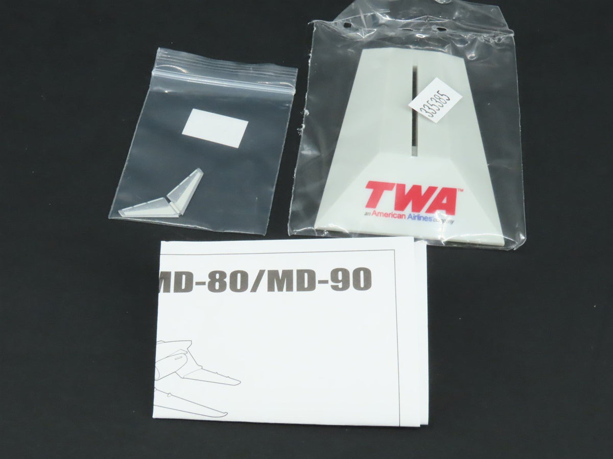 1:400 Dragon Wings CRS 001 Die-Cast TWA McDonnell Douglas MD-83 Airliner