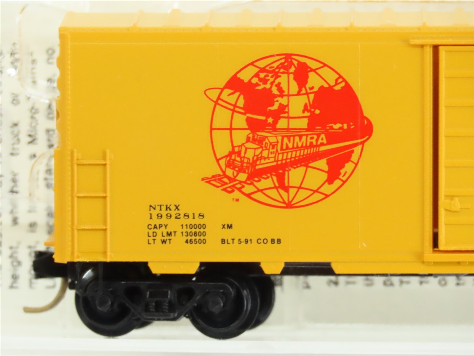 N Micro-Trains MTL Special Run NTKX Ntrak 10th Anniversary Box Car #1992818
