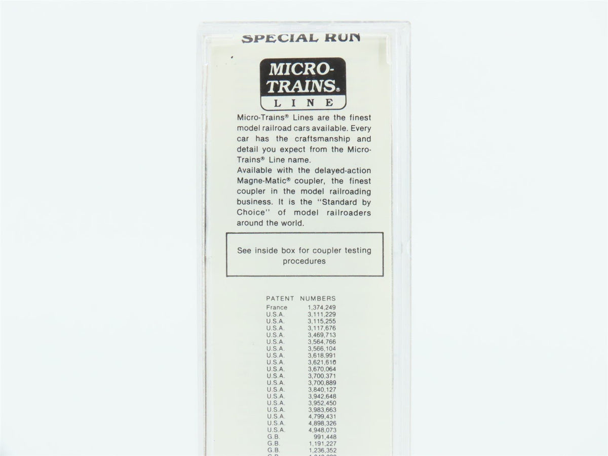 N Scale Micro-Trains MTL Special Run NTKX Ntrak 10th Anniversary Box Car #1992