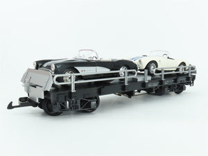G Scale LGB 40596 Transport Flatcar w/ Corvette & Cobra Cars
