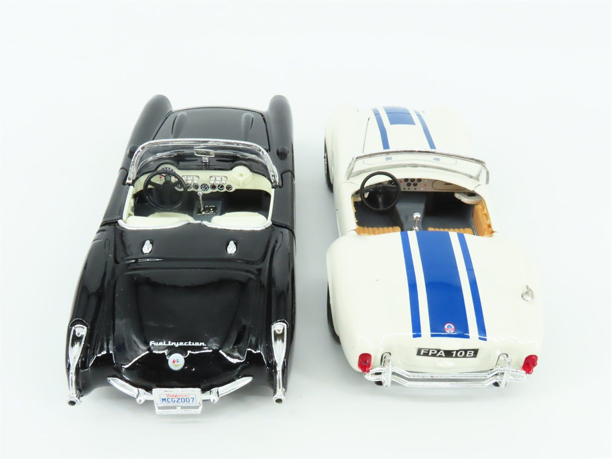 G Scale LGB 40596 Transport Flatcar w/ Corvette &amp; Cobra Cars