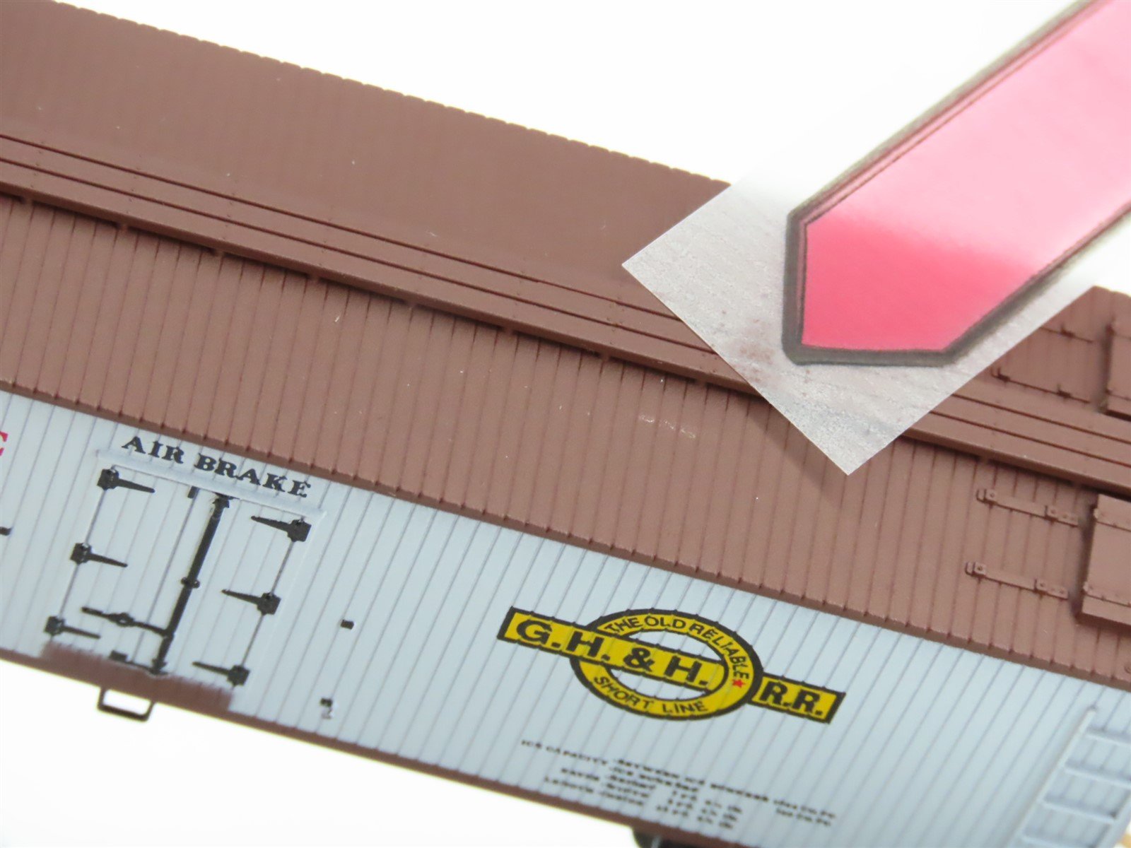 N Micro-Trains MTL Special Run GH&H The Old Reliable Short Line Box Car #378