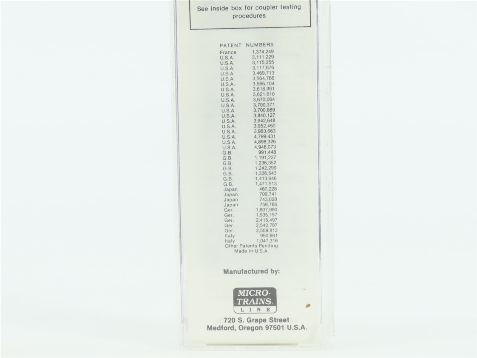 N Scale Micro-Trains MTL Special Run SUE LINE Railroad Single Door Box Car #1993