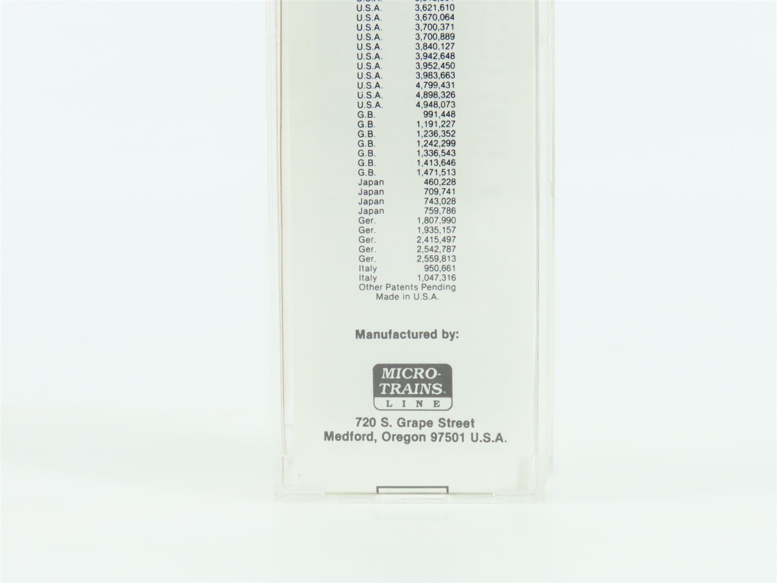 N Micro-Trains MTL Special Run BANX Baltimore Area Ntrak 10 Years Box Car 198393