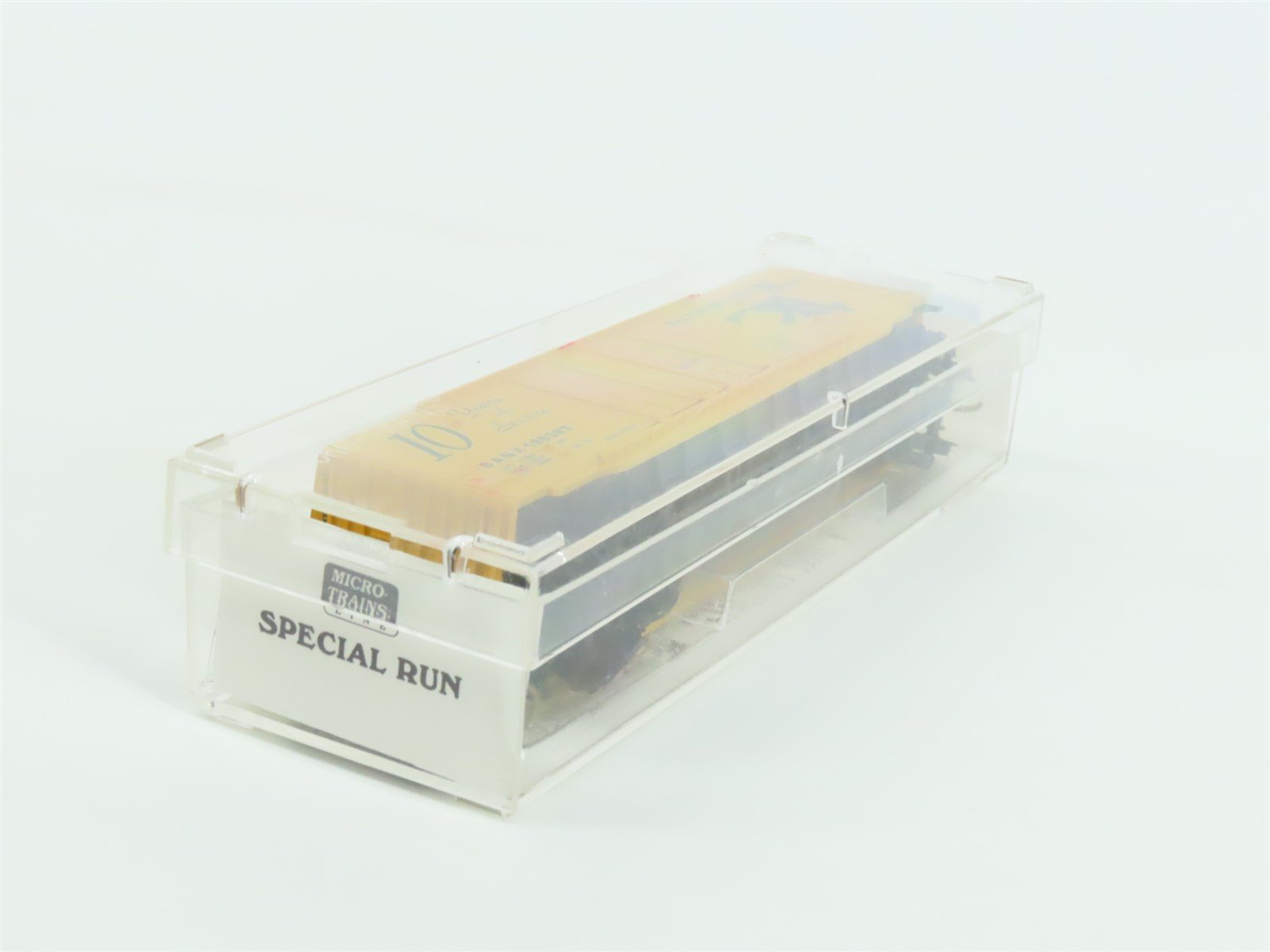 N Micro-Trains MTL Special Run BANX Baltimore Area Ntrak 10 Years Box Car 198393