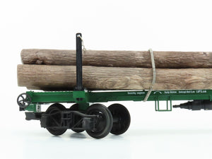 G Scale LGB 4066 NWL Co Log Flatcar #4066 w/ Log Load