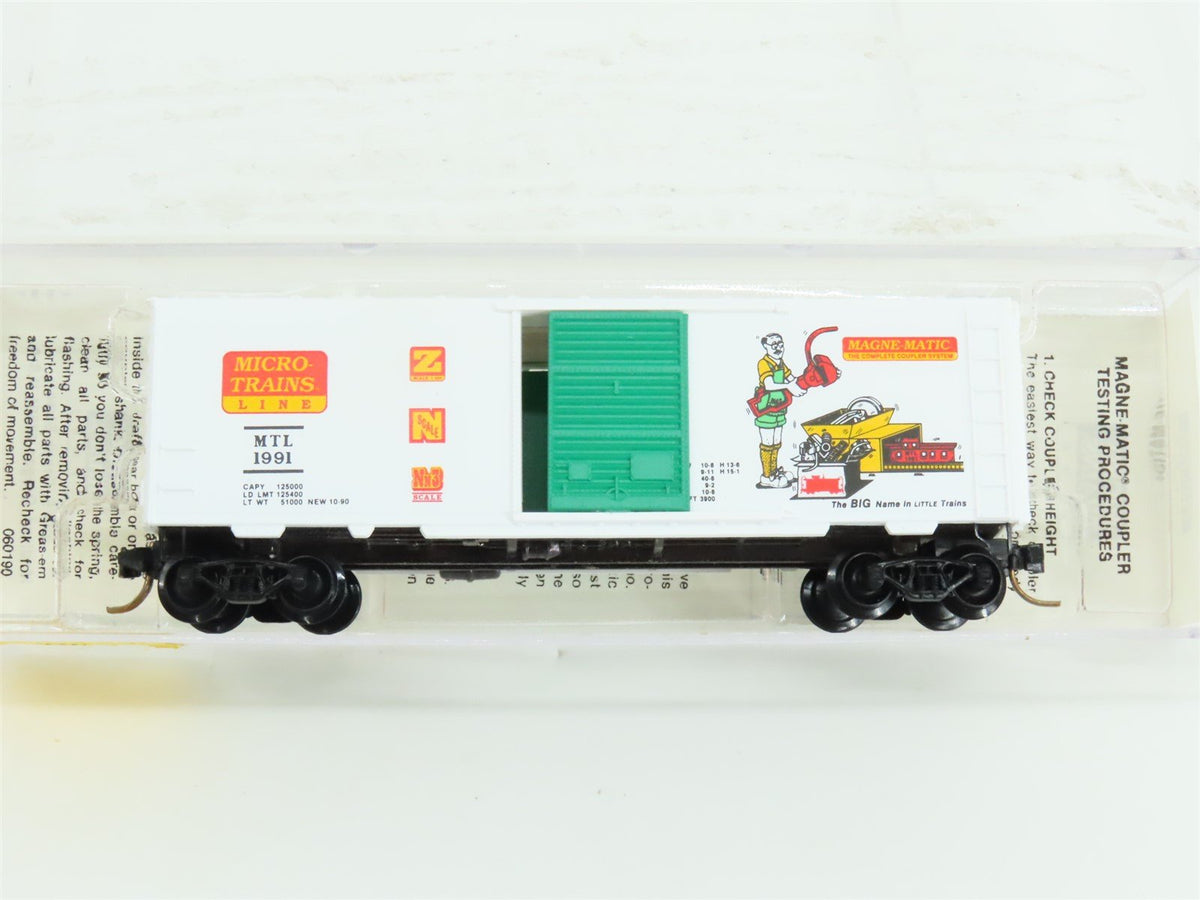 N Scale Micro-Trains Line MTL 20086 Single Door 40&#39; Box Car #1991
