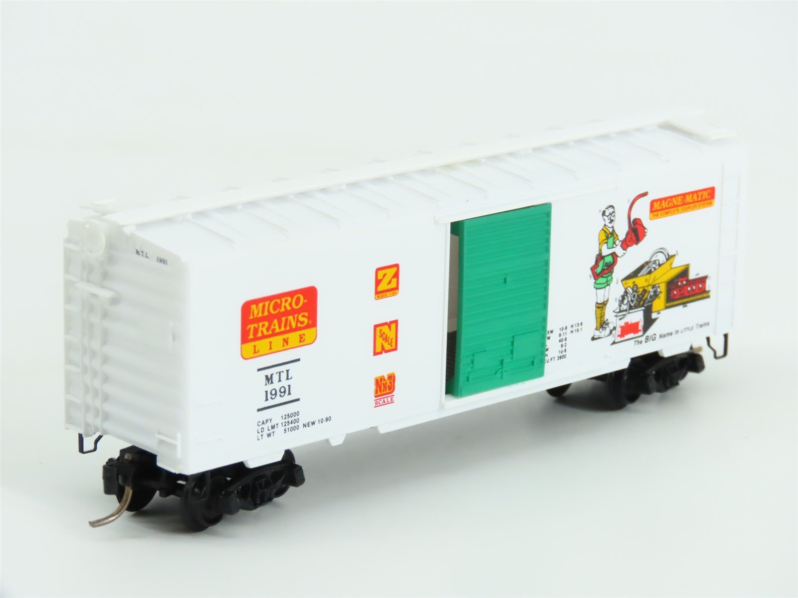 N Scale Micro-Trains Line MTL 20086 Single Door 40' Box Car #1991
