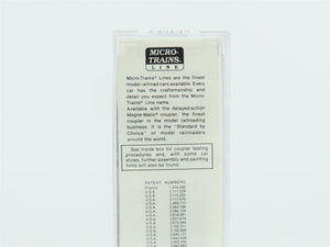 N Scale Micro-Trains Line MTL 20086 Single Door 40' Box Car #1991