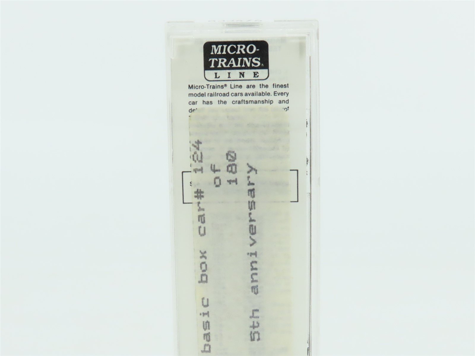 N Scale Micro-Trains MTL Special Run DARN Ntrak 5th Anniversary Box Car #592