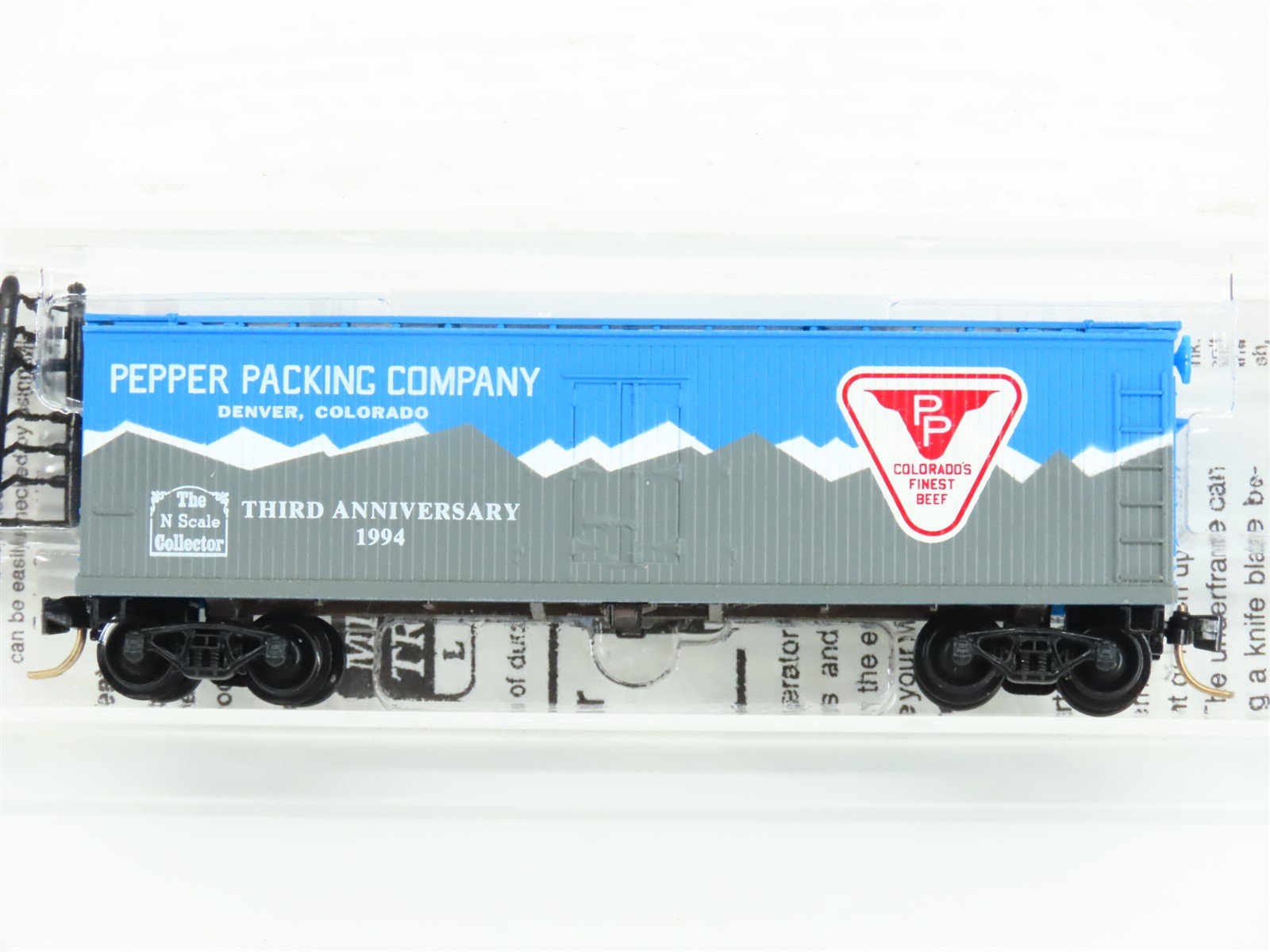 N Micro-Trains MTL NSC Special Run 3rd Anniversary PP Pepper Packing Reefer 1994