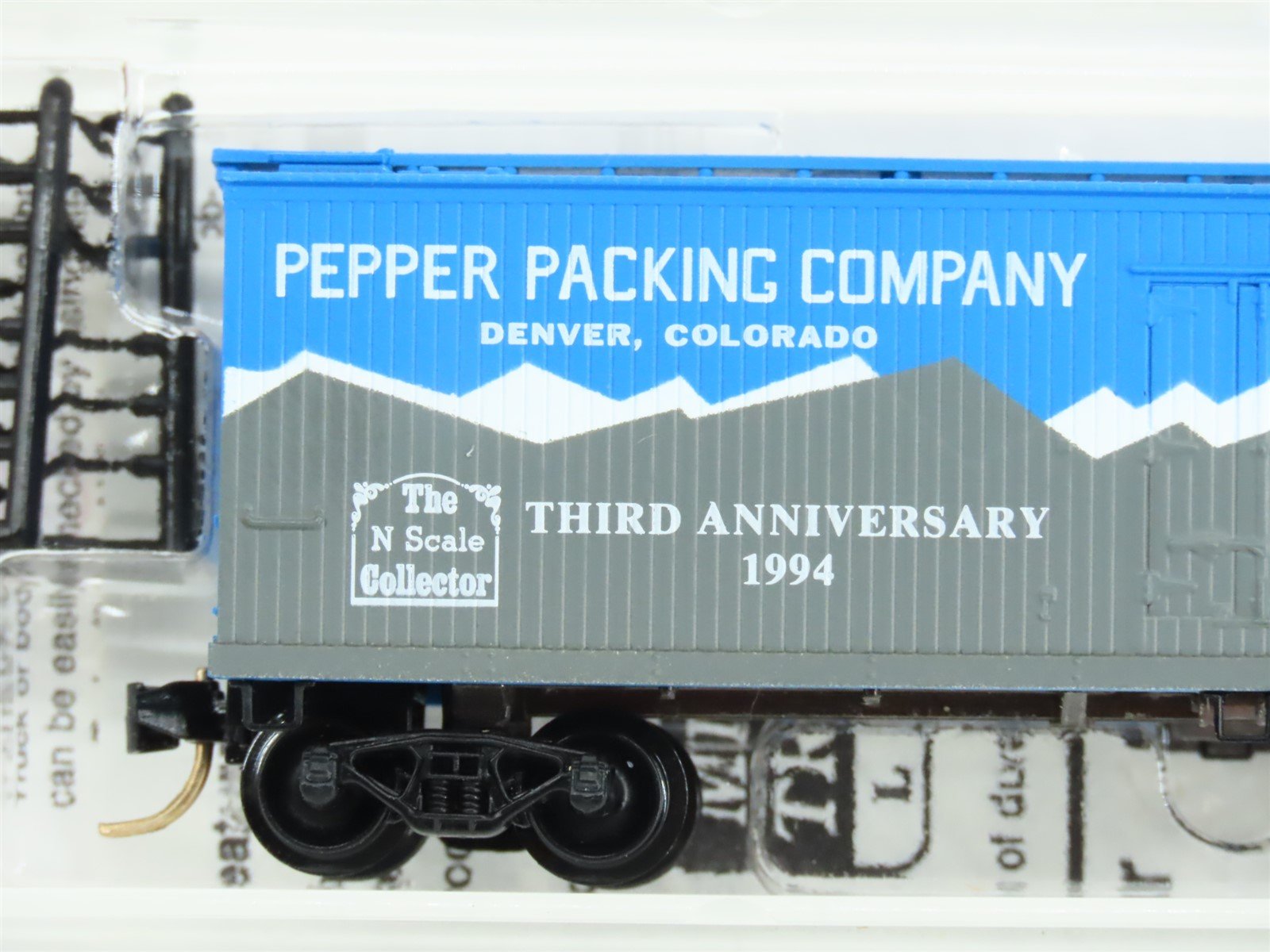 N Micro-Trains MTL NSC Special Run 3rd Anniversary PP Pepper Packing Reefer 1994