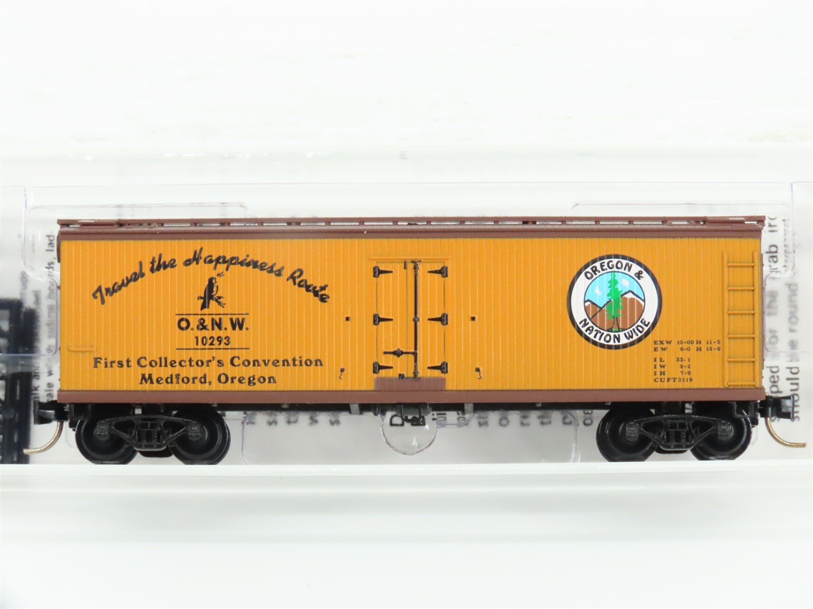 N Scale Micro-Trains MTL NSC O&NW First Collector's Convention Reefer #10293