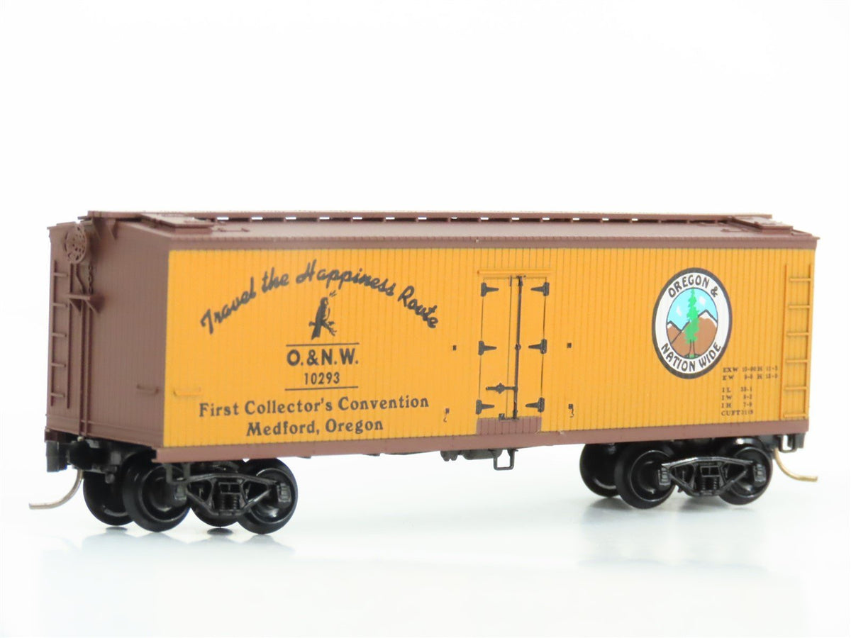 N Scale Micro-Trains MTL NSC O&amp;NW First Collector&#39;s Convention Reefer #10293