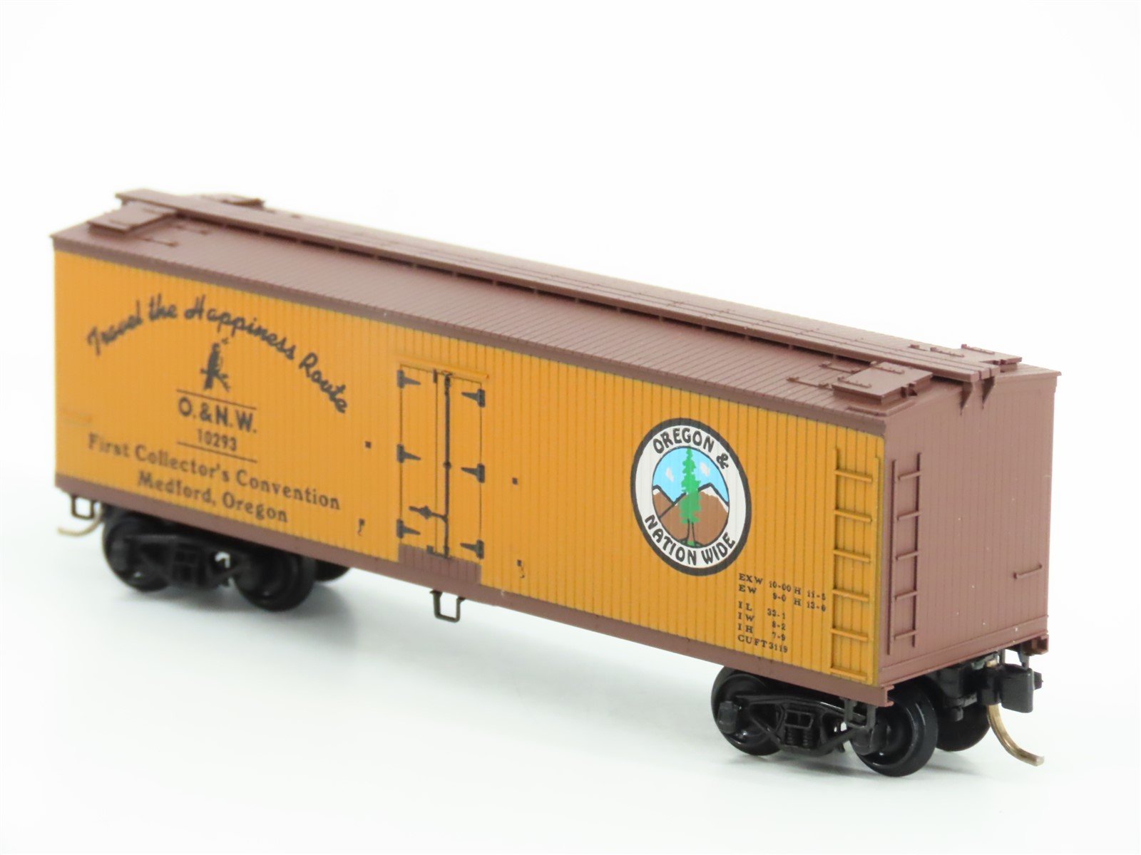 N Scale Micro-Trains MTL NSC O&NW First Collector's Convention Reefer #10293