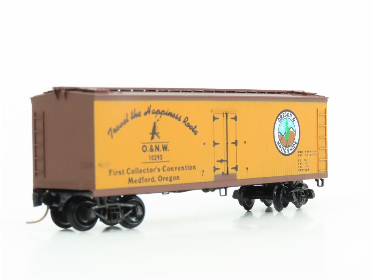 N Scale Micro-Trains MTL NSC O&amp;NW First Collector&#39;s Convention Reefer #10293