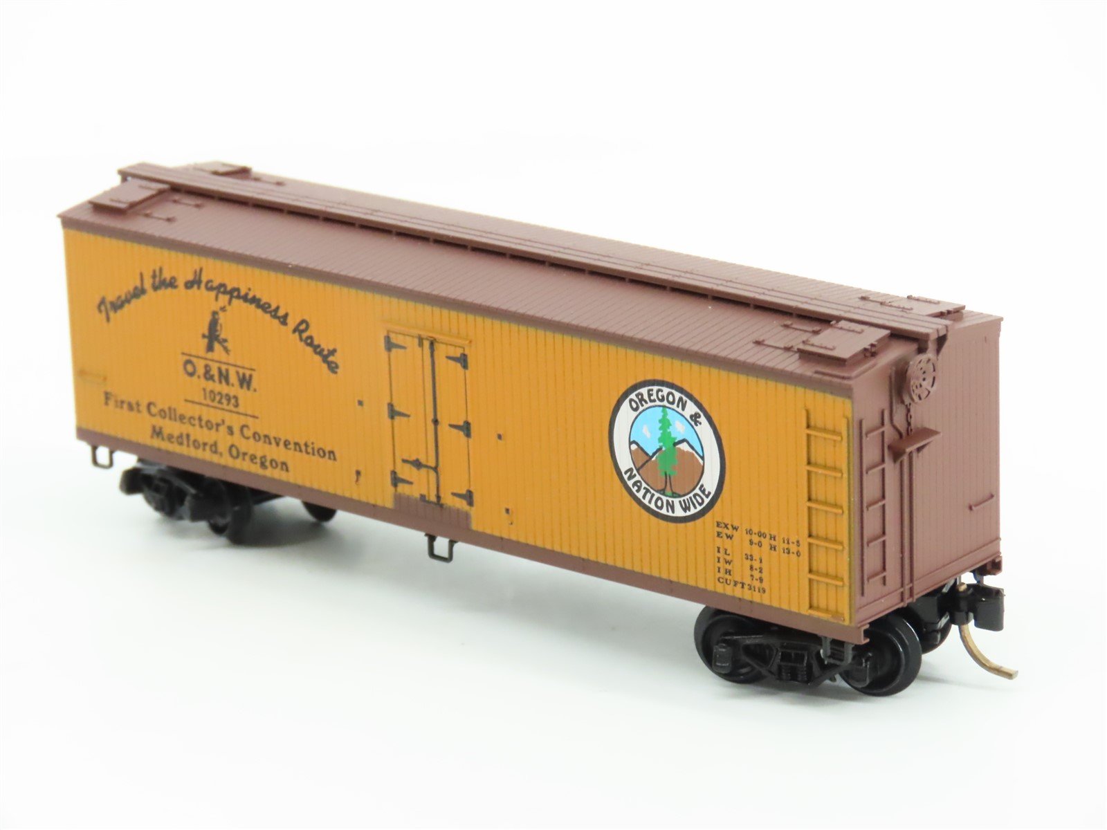 N Scale Micro-Trains MTL NSC O&NW First Collector's Convention Reefer #10293