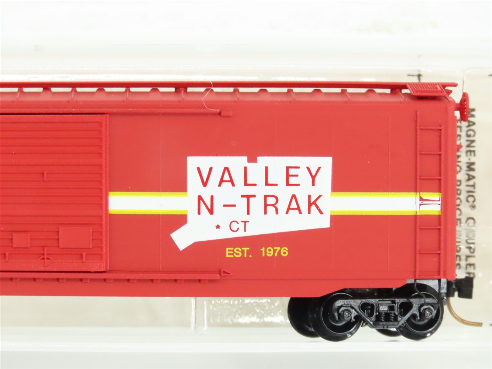 N Scale Kadee Micro-Trains MTL Special Run VNTK Valley Ntrak Box Car #1990