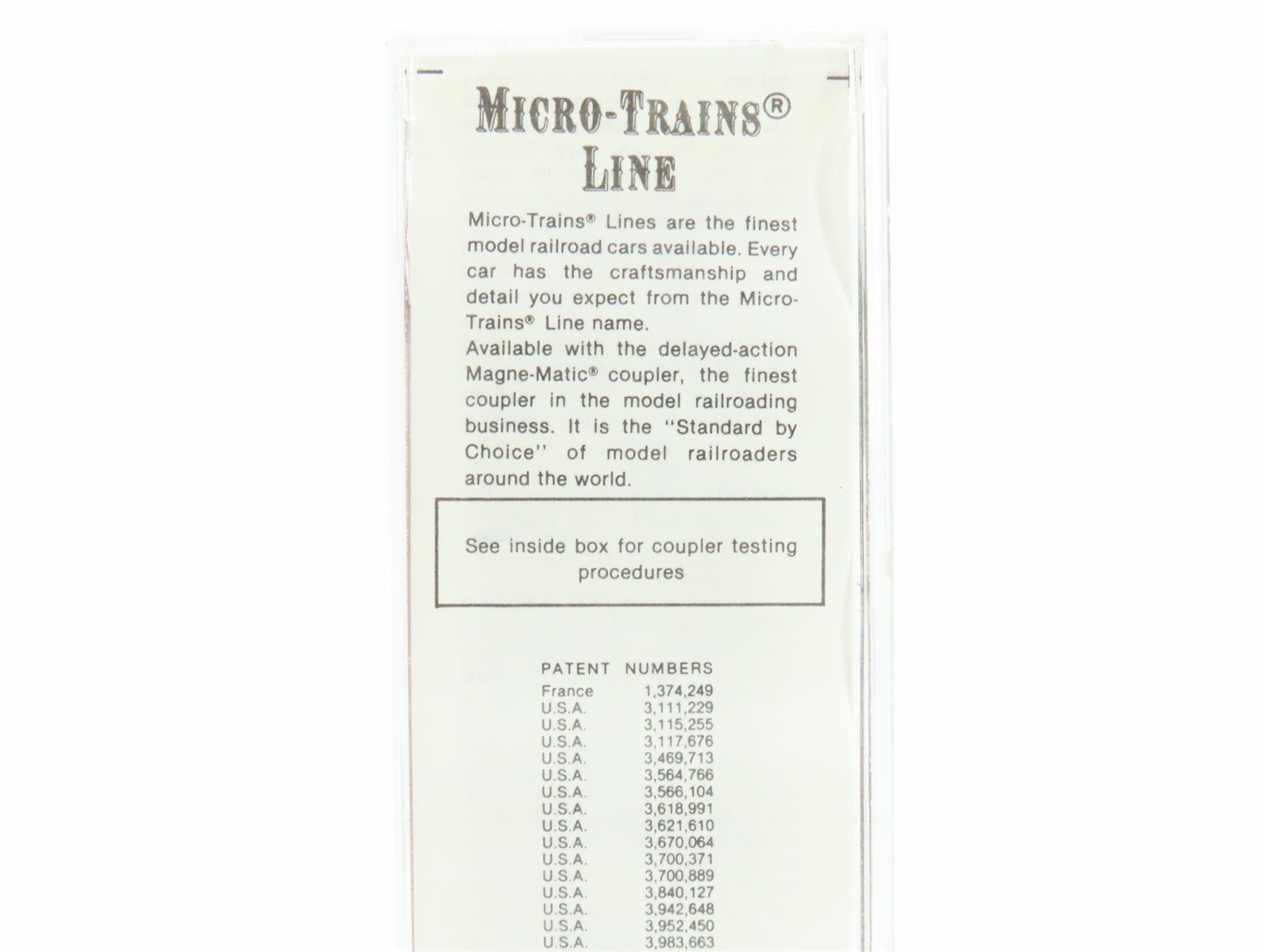 N Scale Kadee Micro-Trains MTL Special Run VNTK Valley Ntrak Box Car #1990