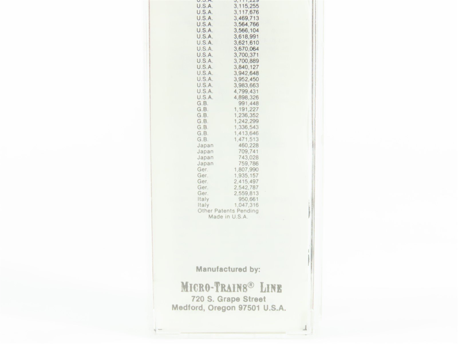 N Scale Kadee Micro-Trains MTL Special Run VNTK Valley Ntrak Box Car #1990