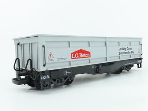 G Scale LGB 41613 L.G.Beton Manual Unloading Gondola Car #41613