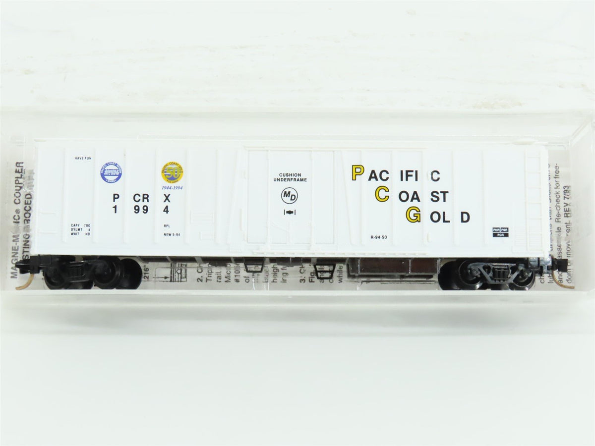 N Micro-Trains MTL Special Run PCRX Pacific Coast Gold Mechanical Reefer #1994