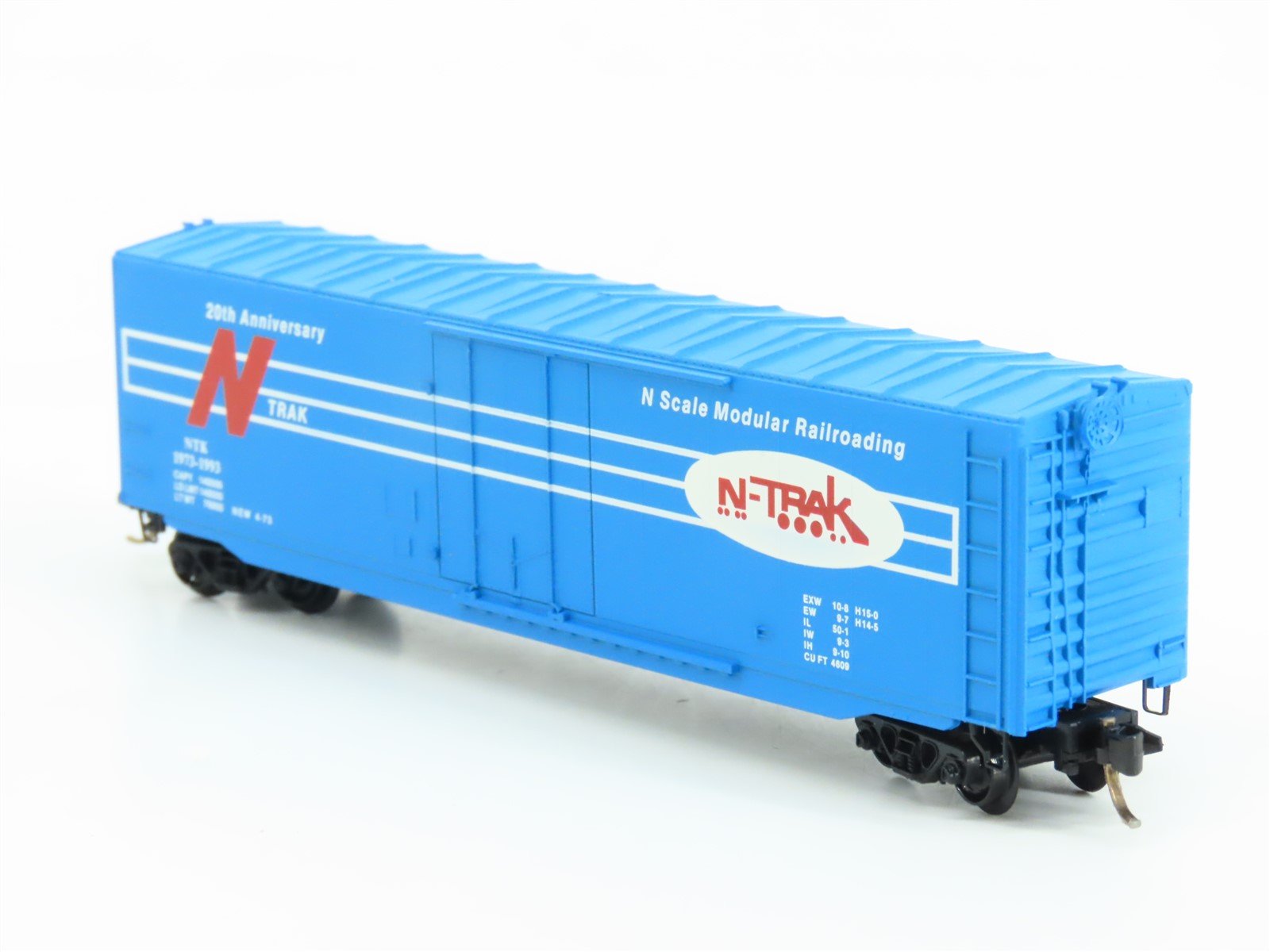 N Micro-Trains MTL Special Run NTK Ntrak 20th Anniversary Box Car #1973-1993