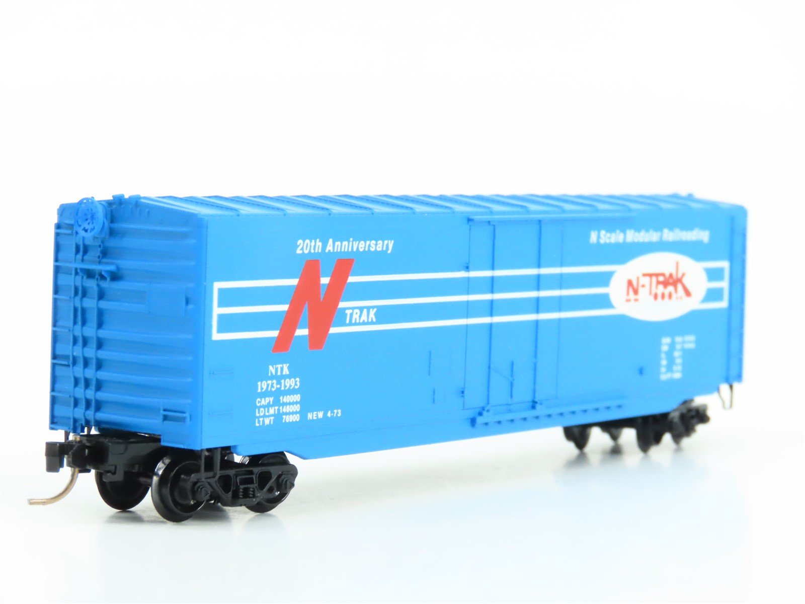N Micro-Trains MTL Special Run NTK Ntrak 20th Anniversary Box Car #1973-1993