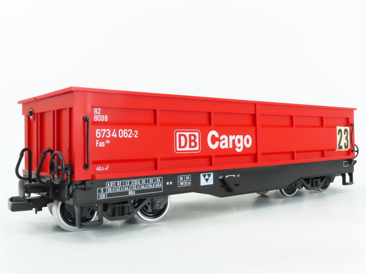 G Scale LGB 41615 L.G.Beton DB Cargo Self Unloading Gondola Car