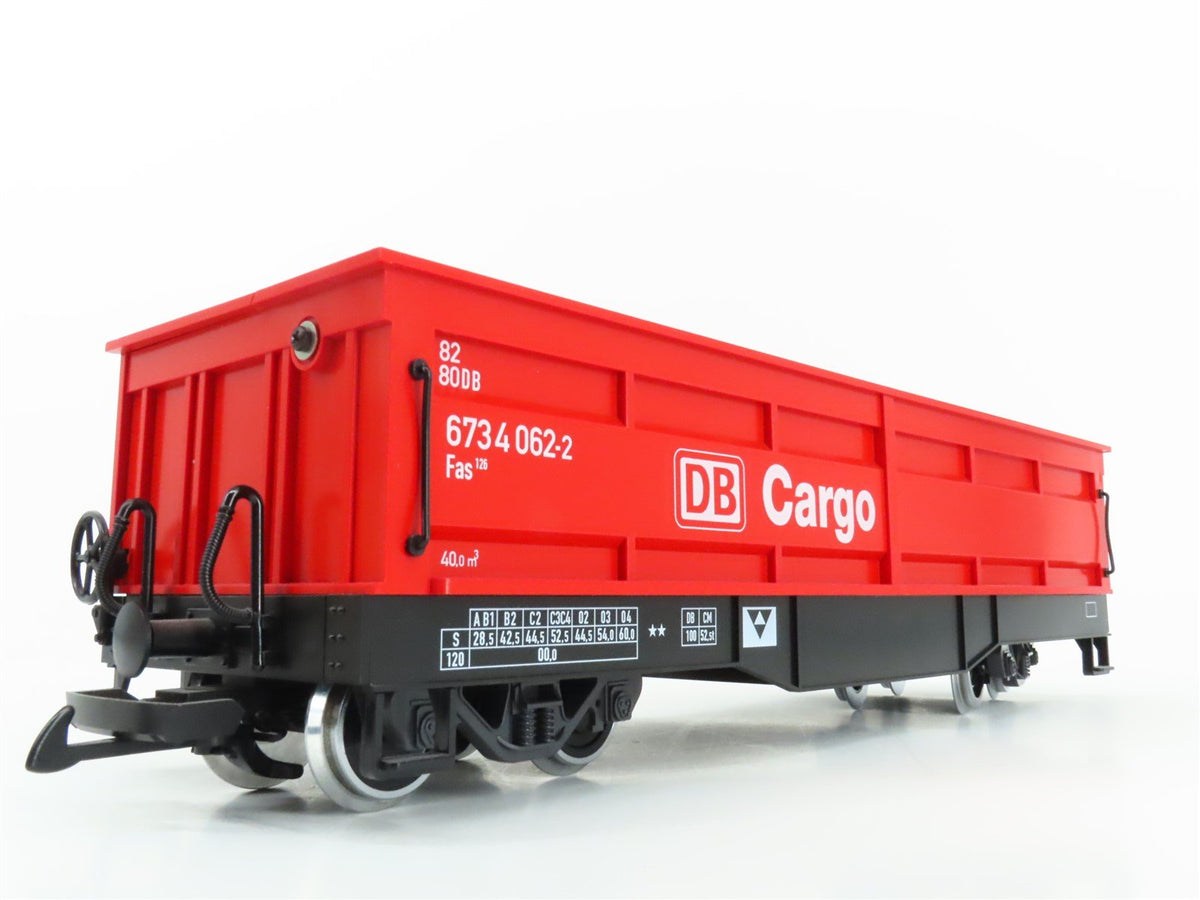 G Scale LGB 41615 L.G.Beton DB Cargo Self Unloading Gondola Car