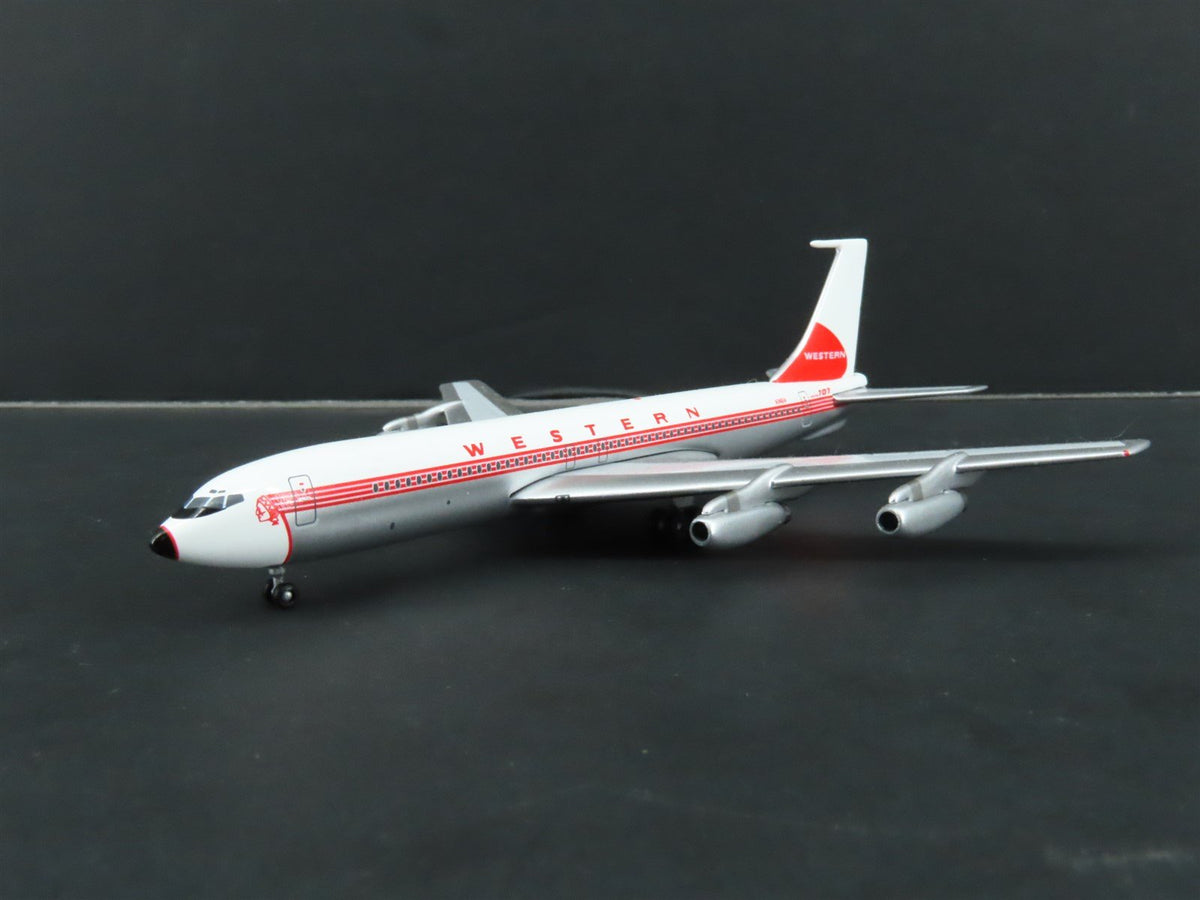 1:400 Aero Classics Die-Cast Western Airlines Boeing 707-139 Airliner
