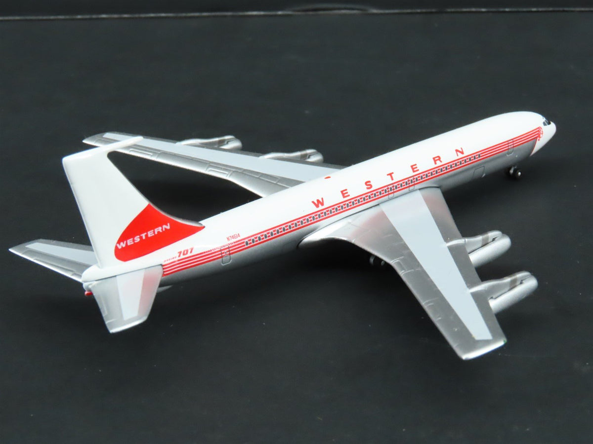 1:400 Aero Classics Die-Cast Western Airlines Boeing 707-139 Airliner